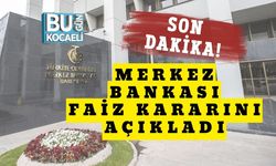 Son Dakika! Merkez Bankası Faiz Kararını Açıkladı