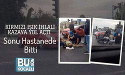Kırmızı Işık İhlali Kazaya Yol Açtı Sonu Hastanede Bitti