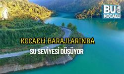 Kocaeli Barajlarında Su Seviyesi Düşüyor