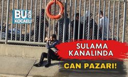 Sulama Kanalında Can Pazarı!