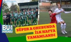 Süper A Grubunda İlk Hafta Tamamlandı