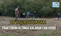 88 Yaşındaki Adam Traktörün Altında Kalarak Can Verdi