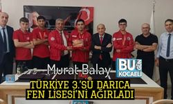 Murat Balay Türkiye 3.’sü Darıca Fen Lisesi’ni Ağırladı