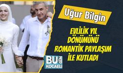 Uğur Bilgin Evlilik Yıl Dönümünü Romantik Paylaşım ile Kutladı