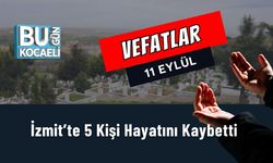 İzmit’te 5 Kişi Hayatını Kaybetti