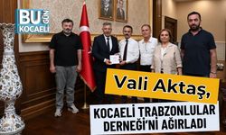 Vali Aktaş, Kocaeli Trabzonlular Derneği’ni Ağırladı