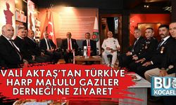 Vali Aktaş’tan Türkiye Harp Malulü Gaziler Derneği’ne Ziyaret