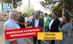 Demirciler ve Tepecik Mahallelerinde Vatandaş Buluşması