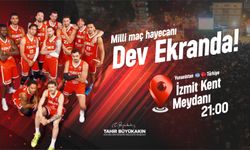 Milli Maç Heyecanı Bu Akşam Kent Meydanı'nda
