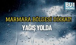 Marmara Bölgesi Dikkat! Yağış Yolda