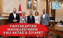 Yahyakaptan Mahallesi’nden Vali Aktaş’a Ziyaret