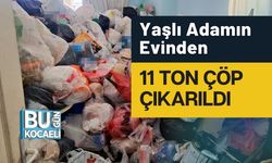 Yaşlı Adamın Evinden 11 Ton Çöp Çıkarıldı