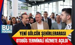 Yeni Gölcük Şehirlerarası Otobüs Terminali Hizmete Açıldı