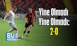 Yine Olmadı Yine Olmadı: 2-0