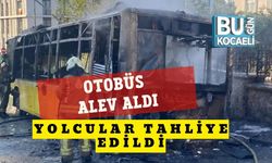 Otobüs Alev Aldı: Yolcular Tahliye Edildi