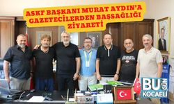 ASKF Başkanı Murat Aydın’a  Gazetecilerden Başsağlığı Ziyareti