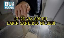 17-26 Yaş Grubu Bakın Sandıkta Ne Dedi