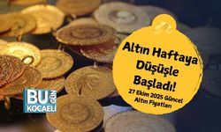 Altın Haftaya Düşüşle Başladı! 27 Ekim 2025 Güncel Altın Fiyatları
