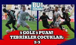 3 Gole 3 Puan! Tebrikler Çocuklar: 2-3
