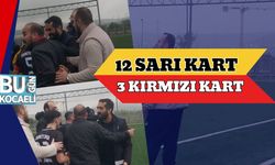 12 SARI KART 3 KIRMIZI KART