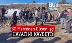 30 Metreden Düşen İşçi Hayatını Kaybetti!