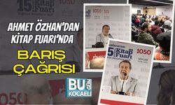 Ahmet Özhan’dan Kitap Fuarı’nda Barış Çağrısı