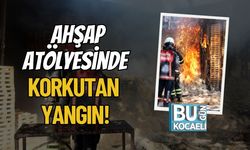 Ahşap Atölyesinde Korkutan Yangın!