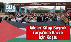Aileler Kitap Bayrak Yarışı’nda Gazze İçin Koştu