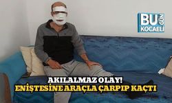 Akılalmaz Olay! Eniştesine Araçla Çarpıp Kaçtı