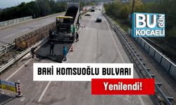 Baki Komsuoğlu Bulvarı Yenilendi