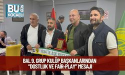 BAL 9. Grup Kulüp Başkanlarından “Dostluk ve Fair-Play” Mesajı