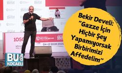 Bekir Develi: “Gazze İçin Hiçbir Şey Yapamıyorsak Birbirimizi Affedelim”