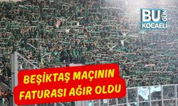 Beşiktaş Maçının Faturası Ağır Oldu