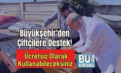 Büyükşehir'den Çiftçilere Destek! Ücretsiz Olarak Kullanabileceksiniz