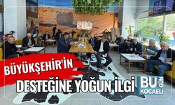 Büyükşehir'in Desteğine Yoğun İlgi