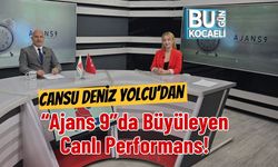 Cansu Deniz Yolcu’dan “Ajans 9”da Büyüleyen Canlı Performans!