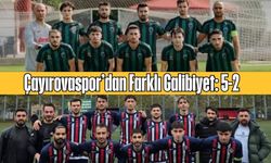 Çayırovaspor’dan Farklı Galibiyet: 5-2