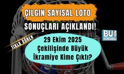 Çılgın Sayısal Loto Sonuçları Açıklandı! Tıkla Öğren, 29 Ekim 2025 Çekilişinde Büyük İkramiye Kime Çıktı?