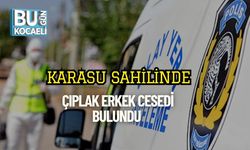 Karasu Sahilinde Çıplak Erkek Cesedi Bulundu