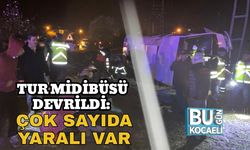 Tur Midibüsü Devrildi: Çok Sayıda Yaralı Var