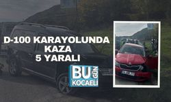 D-100 Karayolunda Kaza: 5 Yaralı