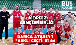 Körfez Gençlerbirliği Darıca Atabey’i Farklı Geçti: 81-66