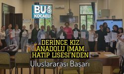 Derince Kız Anadolu İmam Hatip Lisesi’nden Uluslararası Başarı
