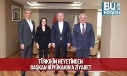 Türkgün Heyetinden Başkan Büyükakın’a Ziyaret