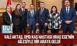 Vali Aktaş, DMD Kas Hastası Uras Ege’nin Ailesiyle Bir Araya Geldi