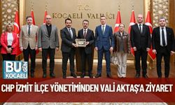 CHP İzmit İlçe Yönetiminden Vali Aktaş’a Ziyaret