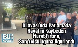 Dilovası’nda Patlamada Hayatını Kaybeden Murat Fırtına, Son Yolculuğuna Uğurlandı