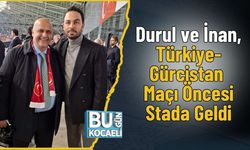 Durul ve İnan, Türkiye-Gürcistan Maçı Öncesi Stada Geldi