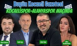 Bugün Kocaeli Gazetesi Kocaelispor-Alanyaspor Maçında