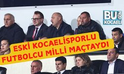 Eski Kocaelisporlu Futbolcu Milli Maçtaydı